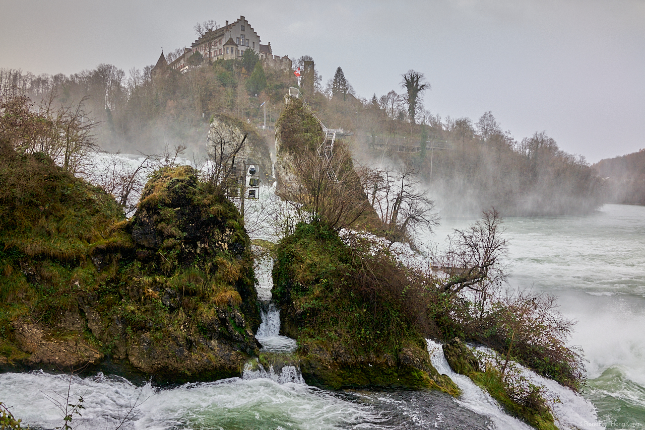 Rheinfall/Schaffhausen - Switzerland - December 2023